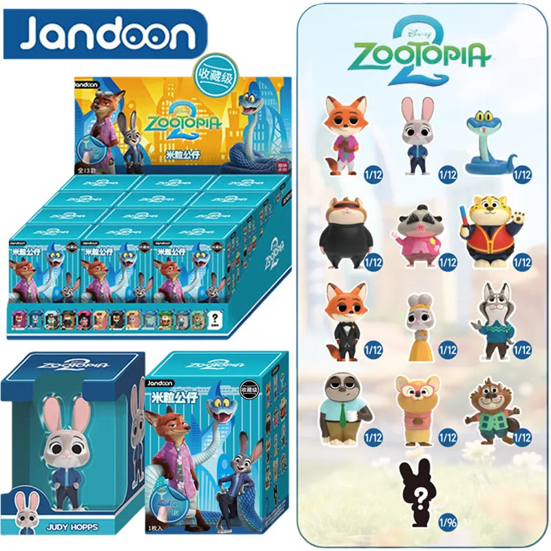 JANDOOM Zootopia2 Judy Hopps Nick Wilde Bogo Clawhauser Gary Pawbert Lynxley Anime Figur Rice Grain Doll Blind Box Toys Gifts
JANDOOM Zootopia2 Judy Hopps Nick Wilde Bogo Clawhauser Gary Pawbert Lynxley Anime Figur Rice Grain Doll Blind Box Toys Gifts