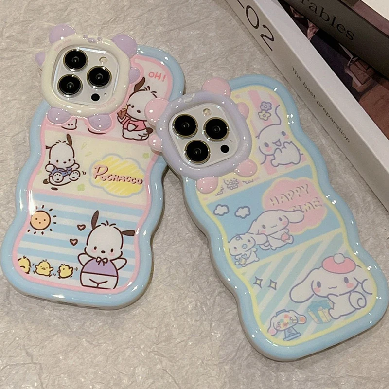 Sanrio Kawaii Anime Cinnamoroll Iphone Mobile Phone Case Cute Sweet Pochacco Cartoon Anti-Fall Phone Case Lovely Gifts for Girls
Sanrio Kawaii Anime Cinnamoroll Iphone Mobile Phone Case Cute Sweet Pochacco Cartoon Anti-Fall Phone Case Lovely Gifts for Girls