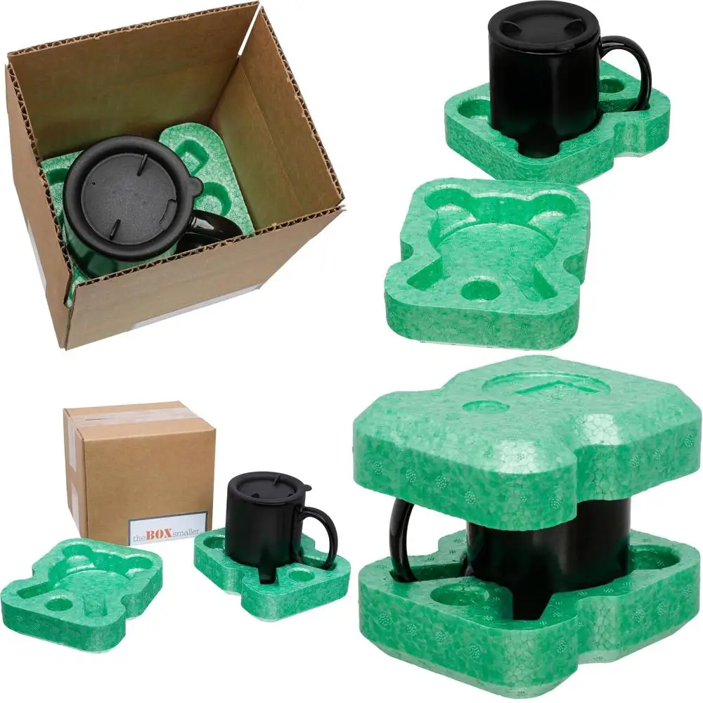 Eco-Friendly 15oz Mugs, 24-Pack, with Protective Foam Inserts for Safe Shipping in the USA
Eco-Friendly 15oz Mugs, 24-Pack, with Protective Foam Inserts for Safe Shipping in the USA