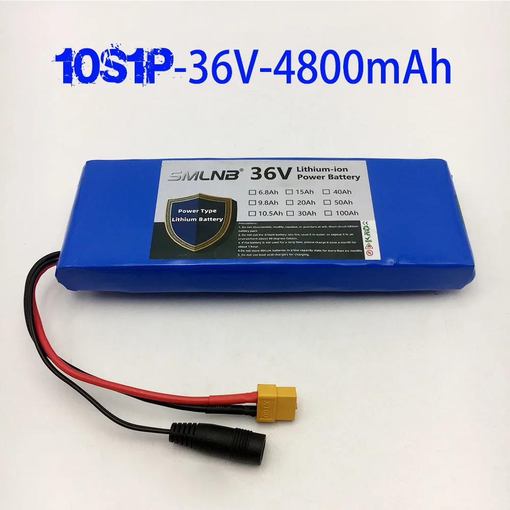 10S1P 36V 4800mAh Battery Pack 18650 Lithium Li-ion Rechargeable Batteries Electric Car Bicycle Scooter 20A BMS 500W
10S1P 36V 4800mAh Battery Pack 18650 Lithium Li-ion Rechargeable Batteries Electric Car Bicycle Scooter 20A BMS 500W