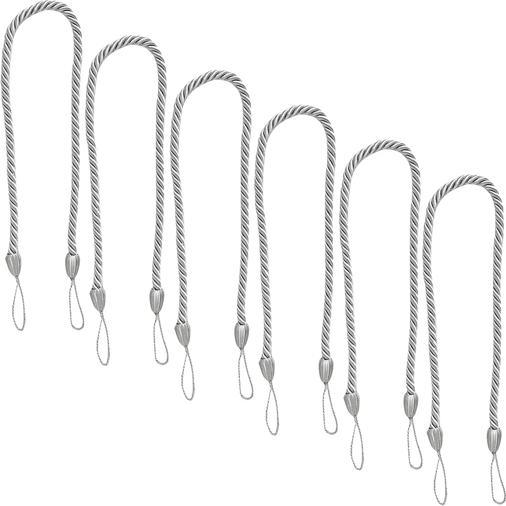 6Pcs Decorative Curtain Tiebacks Binding Strap No Tool Curtain Holdbacks for Living Room Bedroom Sheer Curtains Modern Window
6Pcs Decorative Curtain Tiebacks Binding Strap No Tool Curtain Holdbacks for Living Room Bedroom Sheer Curtains Modern Window