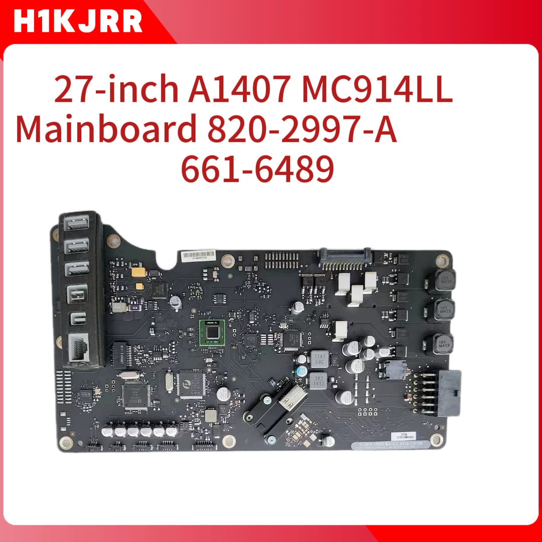 original for Apple 27-inch A1407 MC914LL Thunder Display Mainboard 820-2997-A 661-6489 for Desktop Computer Hardware Replacement
original for Apple 27-inch A1407 MC914LL Thunder Display Mainboard 820-2997-A 661-6489 for Desktop Computer Hardware Replacement