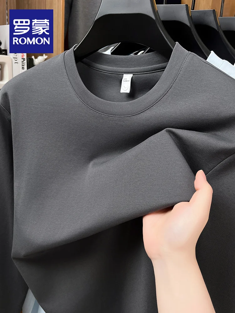 Rn Classic Color Men's T-irt Long Sve round Ne Casual Loose Cotton Thin Base irt Spring Autumn Daily Wear
Rn Classic Color Men's T-irt Long Sve round Ne Casual Loose Cotton Thin Base irt Spring Autumn Daily Wear