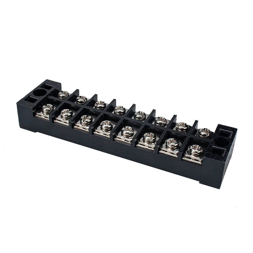 5Sets 8 Positions Terminal Block Power Connector Dual Row Screw Terminal Strip 25A Electrical Barrier Strip Cover
5Sets 8 Positions Terminal Block Power Connector Dual Row Screw Terminal Strip 25A Electrical Barrier Strip Cover