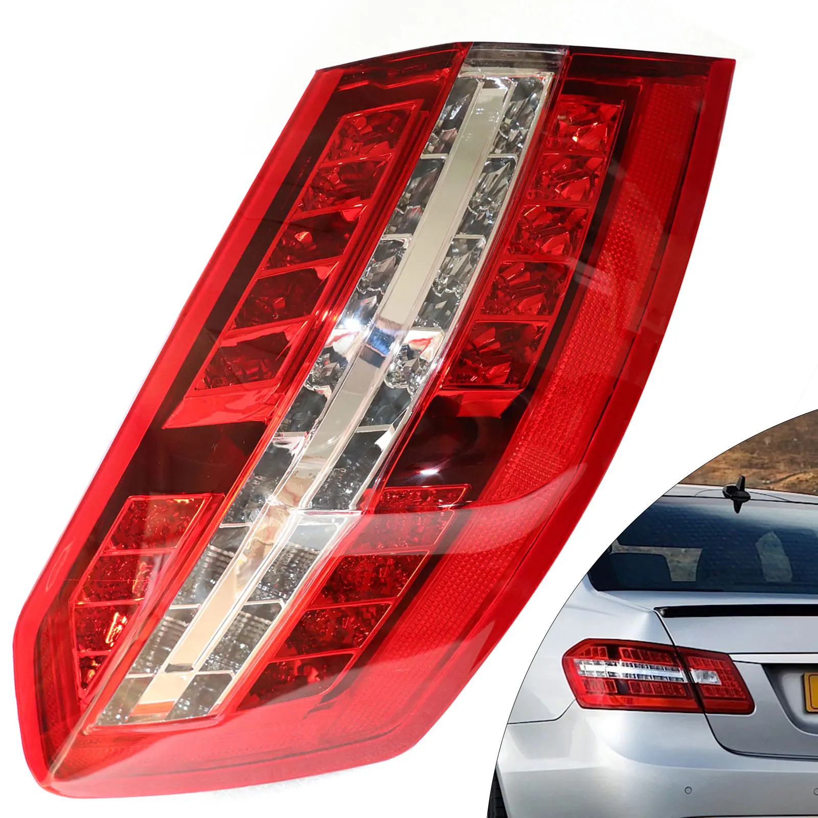 Left Outer Driver Side Tail Light For Mercedes-Benz 2010-2013 E-Class Sedan E350 & E550 & E63 AMG
Left Outer Driver Side Tail Light For Mercedes-Benz 2010-2013 E-Class Sedan E350 & E550 & E63 AMG