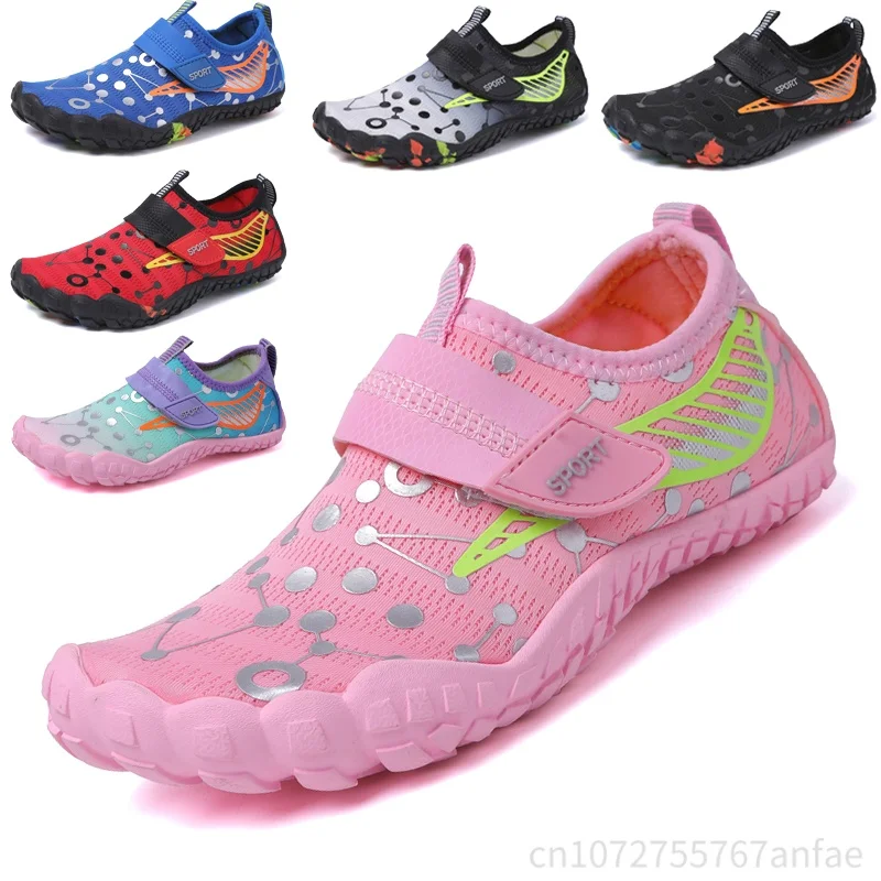 Summer Kids Aqua Shoes Quick Dry Beach Barefoot Water Shoes Boy Girl Drainage Swim Sandals Diving Boating Surfing Sports Wading
Summer Kids Aqua Shoes Quick Dry Beach Barefoot Water Shoes Boy Girl Drainage Swim Sandals Diving Boating Surfing Sports Wading