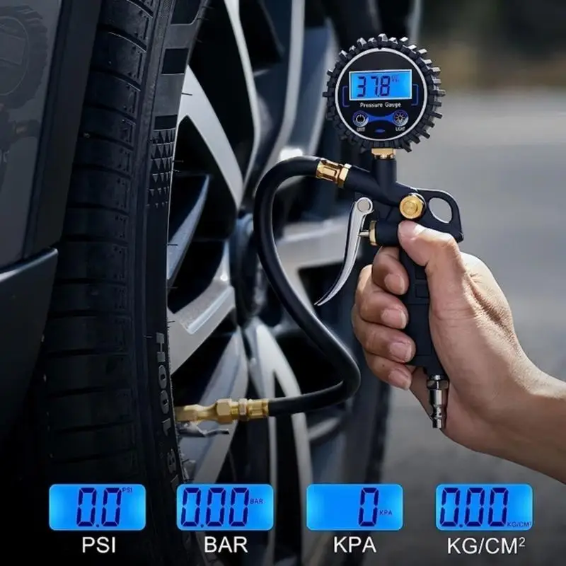02DE Air Chuck and Compressor Accessories Digital Tire Pressure Gauge and Inflator
02DE Air Chuck and Compressor Accessories Digital Tire Pressure Gauge and Inflator