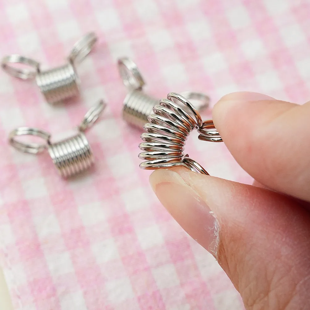 20Pcs Bead Tensioner Clamps Micro Sized Elastic Jewelry Tools for Wire Jewelry Making Bead Bracelet Making Tools Cord End
20Pcs Bead Tensioner Clamps Micro Sized Elastic Jewelry Tools for Wire Jewelry Making Bead Bracelet Making Tools Cord End