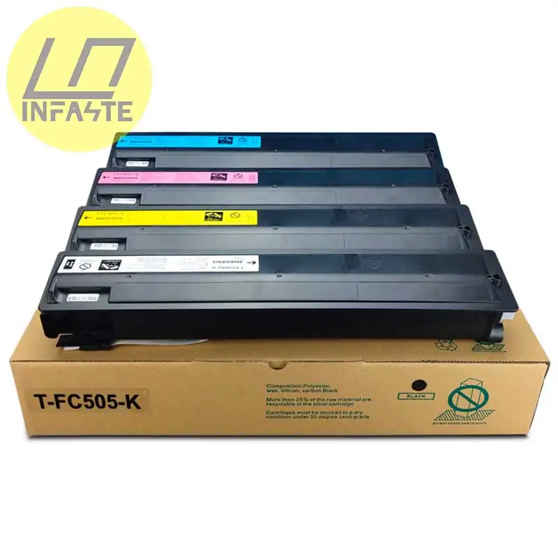Совместимый 4-цветный тонер-картридж Infaste для Toshiba e-Studio 2000 2500 2505 3005 4505 5005AC
Совместимый 4-цветный тонер-картридж Infaste для Toshiba e-Studio 2000 2500 2505 3005 4505 5005AC