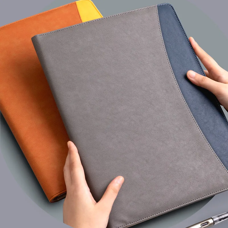 A4 Multifunctional Meeting Portfolio Folder Leather Organizer for Calc Phone Cards Notes Pens for Business Productivity
A4 Multifunctional Meeting Portfolio Folder Leather Organizer for Calc Phone Cards Notes Pens for Business Productivity