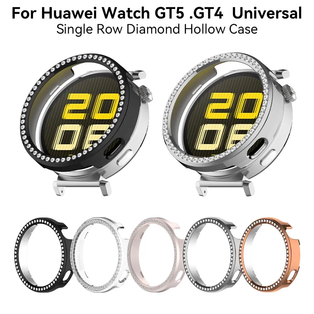 Bling PC Hollow Case For Huawei Watch GT5 4 41mm Cover Skin Samrt Strap Diamond Crystal Bumper Protector GT5 41mm
Bling PC Hollow Case For Huawei Watch GT5 4 41mm Cover Skin Samrt Strap Diamond Crystal Bumper Protector GT5 41mm