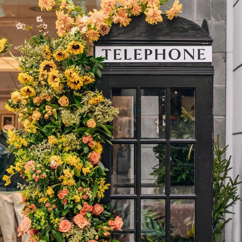 Телефонная будка в лондонском стиле с искусственными цветами для свадебного декора, винтажная черная/розовая телефонная будка
Телефонная будка в лондонском стиле с искусственными цветами для свадебного декора, винтажная черная/розовая телефонная будка