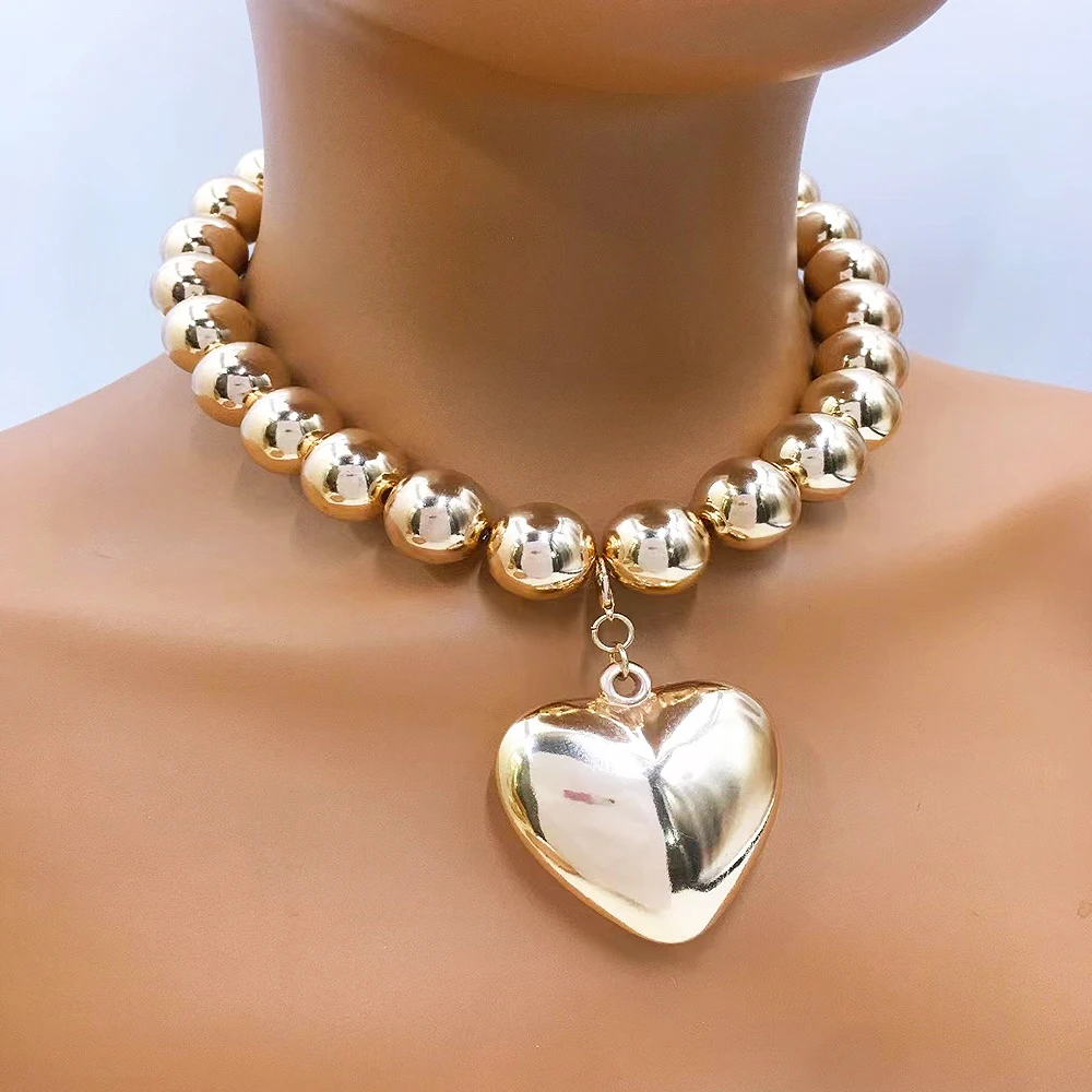 European and American Classic Style Heart - Shaped Pendant Necklace for Women Metallic Color for Everyday Gift Jewelry 2023 New
European and American Classic Style Heart - Shaped Pendant Necklace for Women Metallic Color for Everyday Gift Jewelry 2023 New