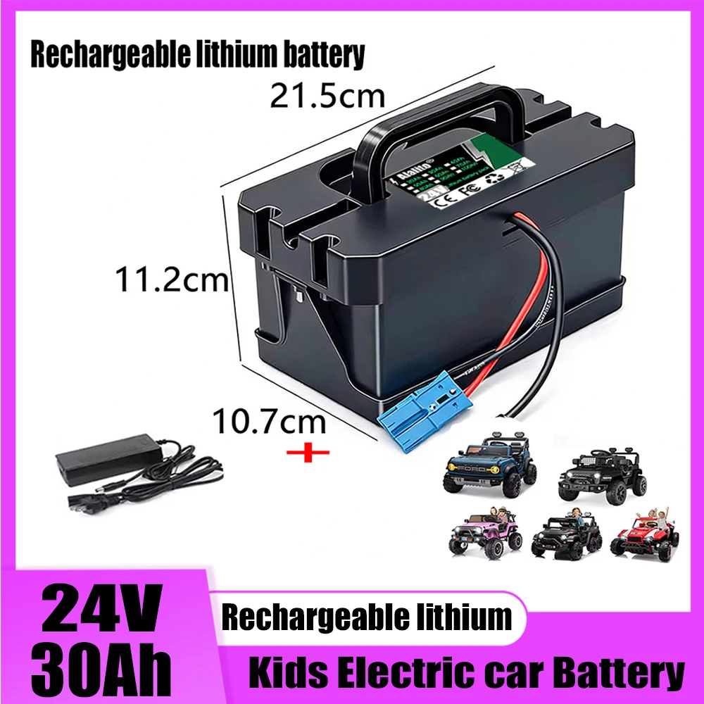 24V 50Ah For Power Wheels, 24 Volt Replacement Li-ion Battery for Ride-On Cars & Toys, Lightweight and Long-Lasting
24V 50Ah For Power Wheels, 24 Volt Replacement Li-ion Battery for Ride-On Cars & Toys, Lightweight and Long-Lasting
