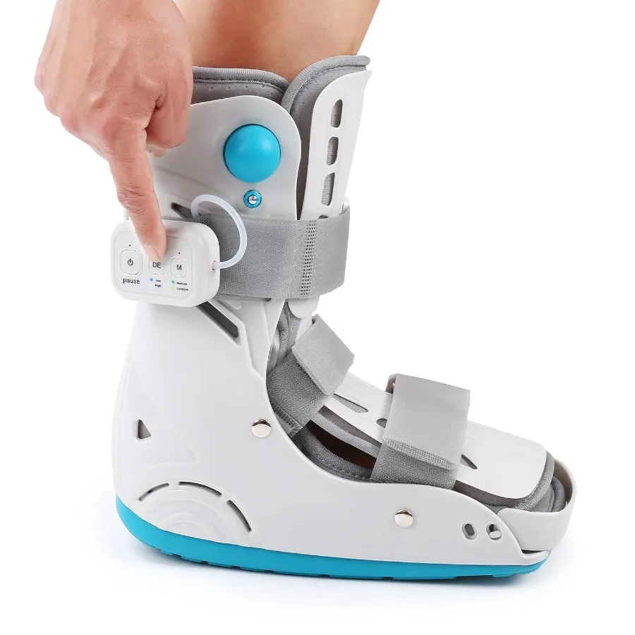 Walker Fracture Boot Automatic Air Pump Medical Inflatable Walking Boot Cam Boot for Sprained Ankle Achilles Tendonitis Stress
Walker Fracture Boot Automatic Air Pump Medical Inflatable Walking Boot Cam Boot for Sprained Ankle Achilles Tendonitis Stress