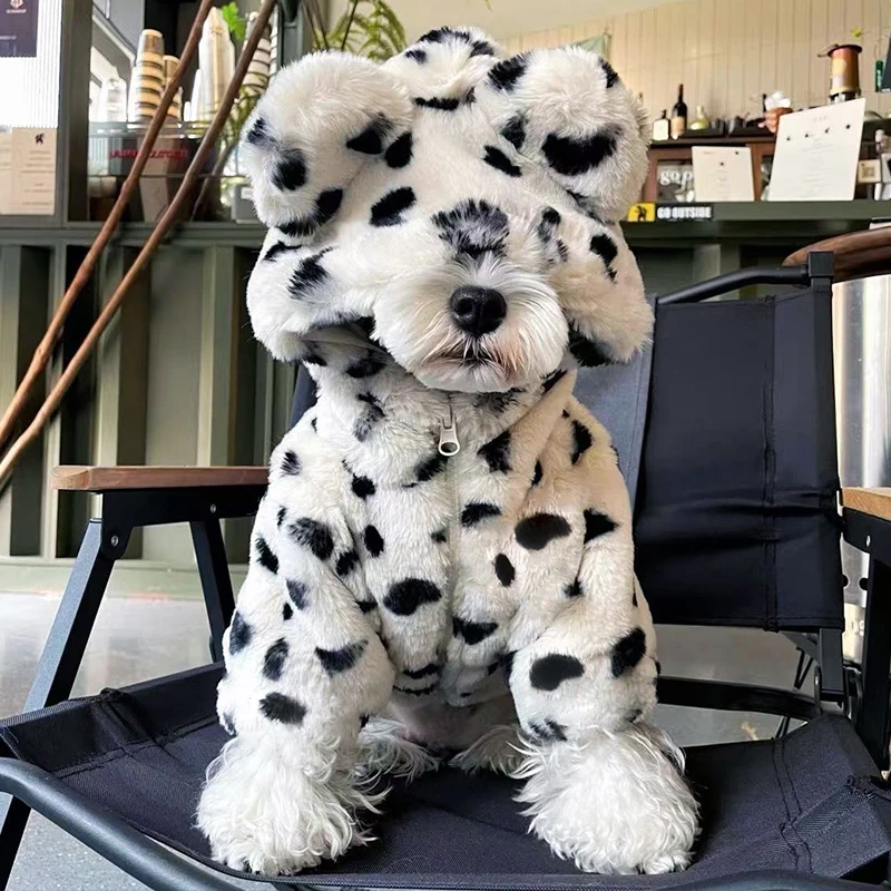 Одежда для домашних животных: Новая утепленная флисовая куртка с капюшоном для собак пород французских шнауцеров и других мелких и средних пород, милый костюм для ролевых игр, осень-зима
Одежда для домашних животных: Новая утепленная флисовая куртка с капюшоном для собак пород французских шнауцеров и других мелких и средних пород, милый костюм для ролевых игр, осень-зима