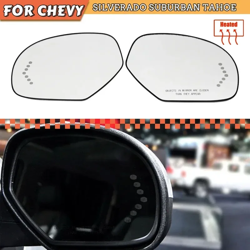 Side Wing Mirror Glass For Cadillac Escalade ESV Chevrolet Avalanche Silverado Suburban Tahoe GMC Yukon Left Right Heated Rear
Side Wing Mirror Glass For Cadillac Escalade ESV Chevrolet Avalanche Silverado Suburban Tahoe GMC Yukon Left Right Heated Rear