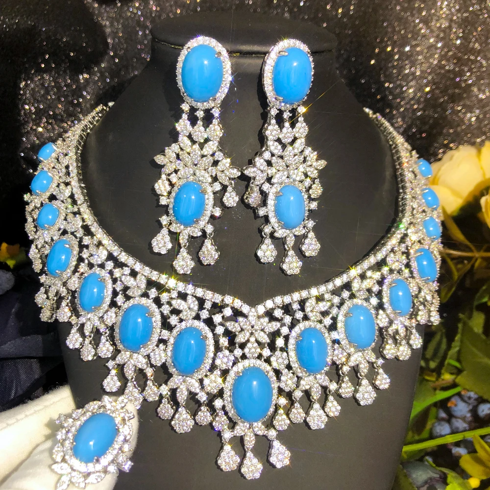 Missvikki Luxury Gorgeous 4PCS Jewelry Sets for Women Bridal Wedding Shiny Trendy Bridal Wedding Gift High Quality Accessories
Missvikki Luxury Gorgeous 4PCS Jewelry Sets for Women Bridal Wedding Shiny Trendy Bridal Wedding Gift High Quality Accessories