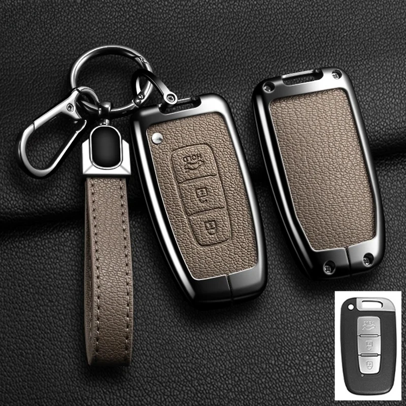 Car Zinc Leather Key Case Cover Holder For Hyundai IX35 Elantra Sonata 8 9 For Kia Sportage K5 K2 Sorento Optima Forte 3buttons
Car Zinc Leather Key Case Cover Holder For Hyundai IX35 Elantra Sonata 8 9 For Kia Sportage K5 K2 Sorento Optima Forte 3buttons