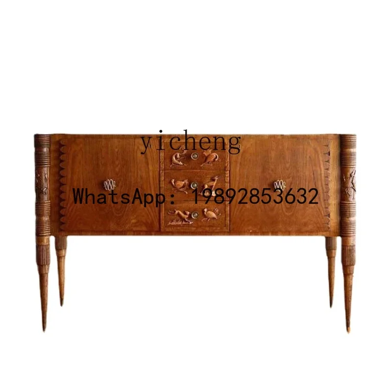 GZ Entrance Cabinet Solid Wood Living Room Curio Cabinet Locker Middle Ancient Nanyang Style French Style
GZ Entrance Cabinet Solid Wood Living Room Curio Cabinet Locker Middle Ancient Nanyang Style French Style