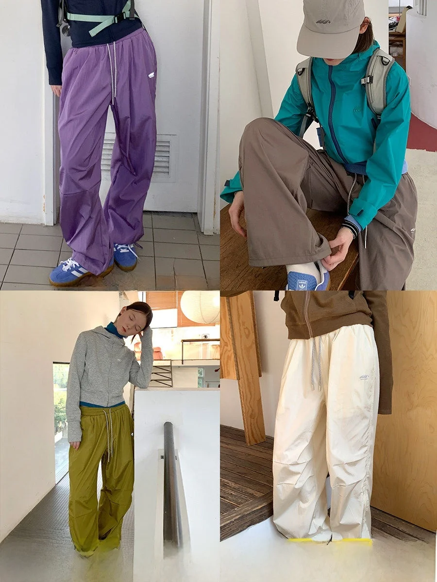 Quick Dry Lightweight Loose Hiking Pants Women's Outdoor Casual Loose Fit Long Trousers Square Hole Design Side Zipper
Quick Dry Lightweight Loose Hiking Pants Women's Outdoor Casual Loose Fit Long Trousers Square Hole Design Side Zipper