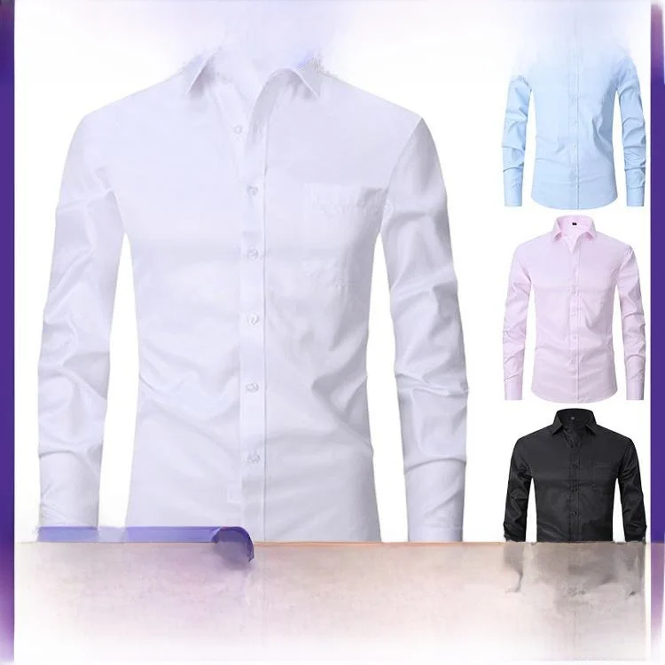 plus Size Men's Long Sleeve Inner Shirt Trendy Business Style Cotton Casual Wear Resistant Deformation Pocket Design Shirt
plus Size Men's Long Sleeve Inner Shirt Trendy Business Style Cotton Casual Wear Resistant Deformation Pocket Design Shirt