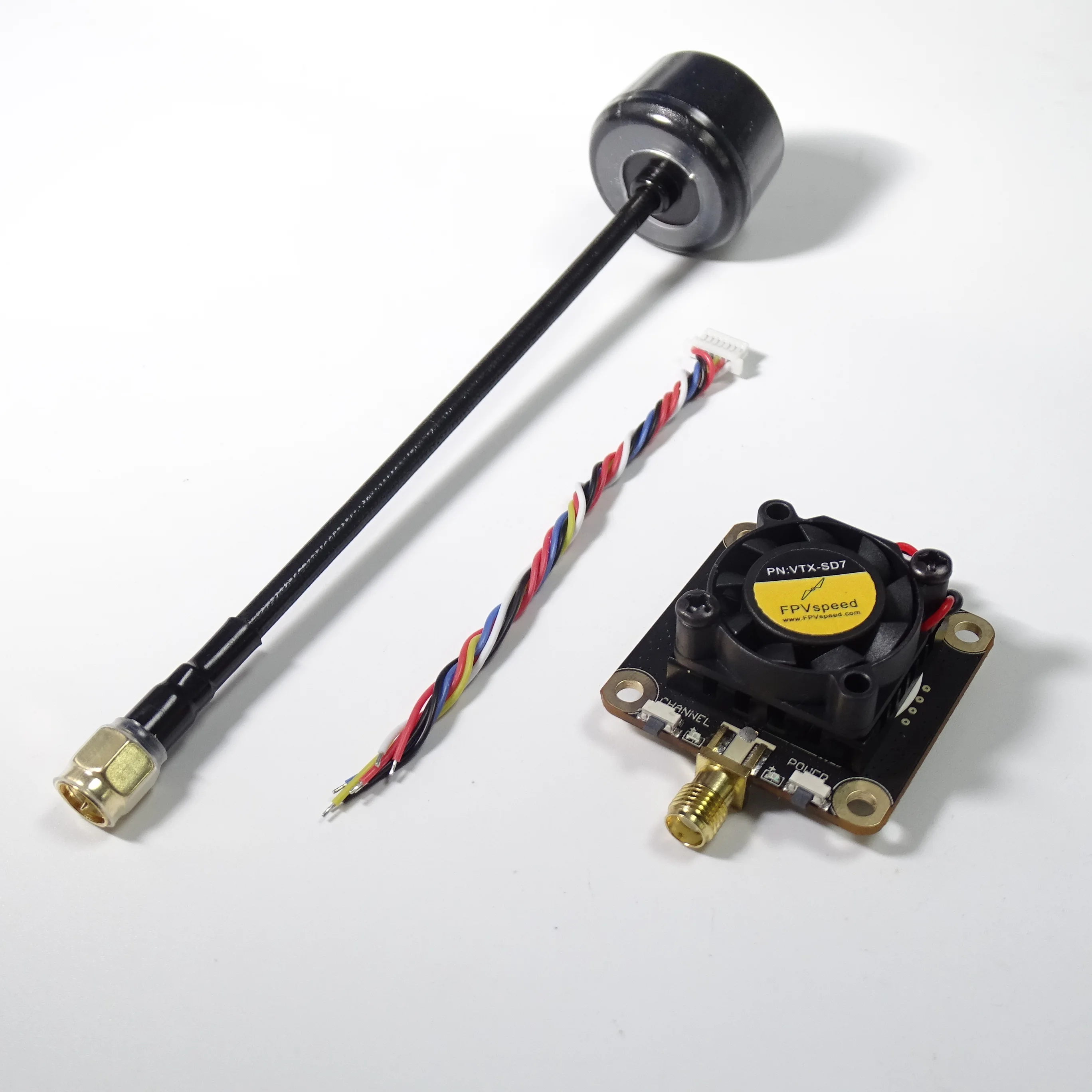 FPVspeed VTX-SD7 3,3G 3,3 ГГц VTX 4,5 Вт 64-канальный видеопередатчик с протоколом управления забродком IRC, поддержка конфигурации экранного меню
FPVspeed VTX-SD7 3,3G 3,3 ГГц VTX 4,5 Вт 64-канальный видеопередатчик с протоколом управления забродком IRC, поддержка конфигурации экранного меню