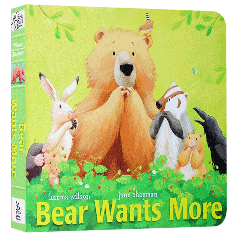 Bear Wants More, Children's books aged 3 4 5 6, English picture book, 9781416949220
Bear Wants More, Children's books aged 3 4 5 6, English picture book, 9781416949220