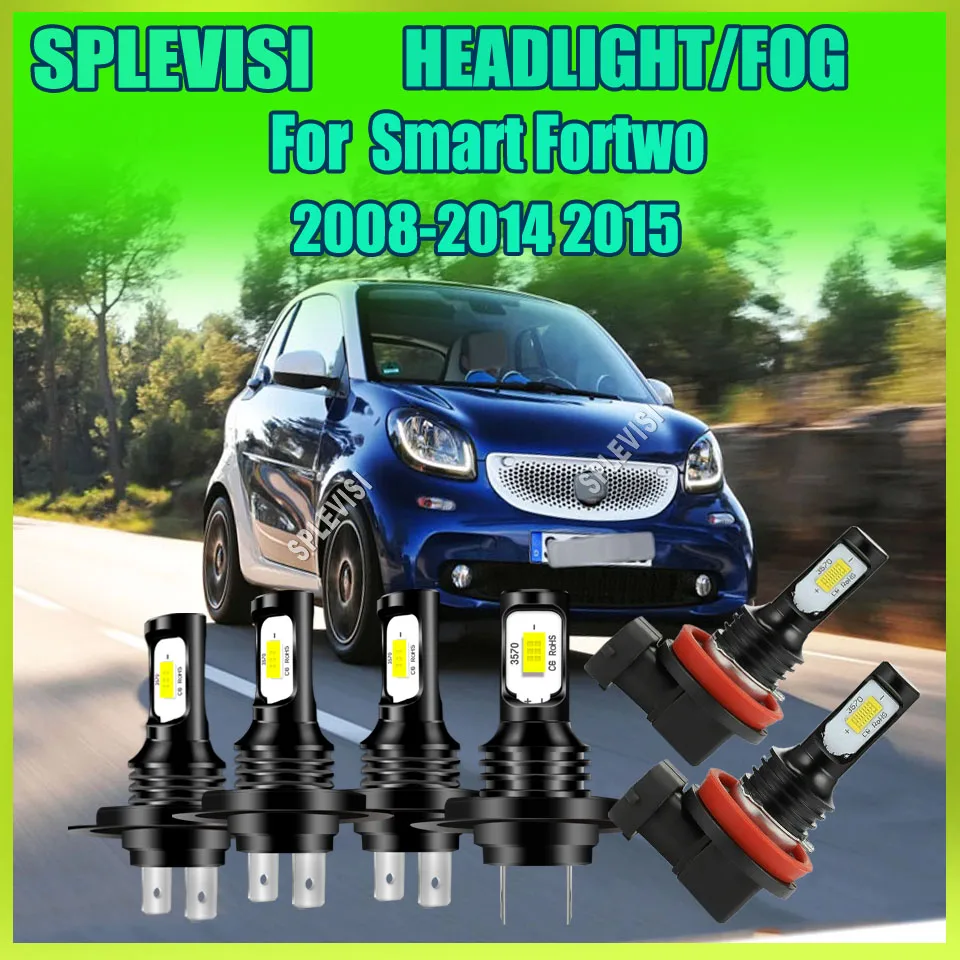 8000LM/Pair CSP Chip Car Lamp LED Headlights High Low Bulb Fog Light For Smart Fortwo 2008 2009 2010 2011 2012 2013 2014 2015
8000LM/Pair CSP Chip Car Lamp LED Headlights High Low Bulb Fog Light For Smart Fortwo 2008 2009 2010 2011 2012 2013 2014 2015
