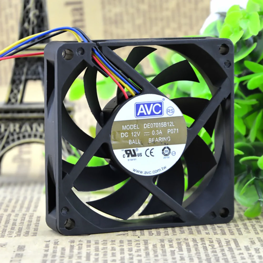 For AVC DE07015B12L 7cm 70*70*15mm 70mm computer case cpu cooling fans 12V 0. 3A 7CM 7015 cooler
For AVC DE07015B12L 7cm 70*70*15mm 70mm computer case cpu cooling fans 12V 0. 3A 7CM 7015 cooler