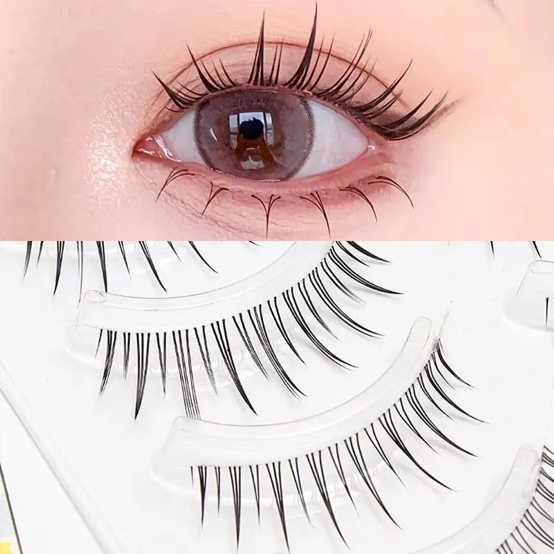 5 Pairs Transparent Manga False Eyelashes A Type Eyelashes Extension Japanese Nude Makeup Soft Natural Lashes Reusable
5 Pairs Transparent Manga False Eyelashes A Type Eyelashes Extension Japanese Nude Makeup Soft Natural Lashes Reusable