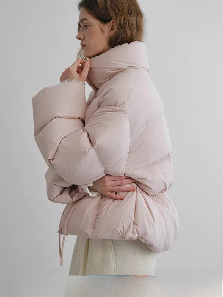 Waterproof White Du down Puffer Jaet cio Gold 6 Hours Bread Sle ort Coat Casual Straight Cut 90% down Filling
Waterproof White Du down Puffer Jaet cio Gold 6 Hours Bread Sle ort Coat Casual Straight Cut 90% down Filling