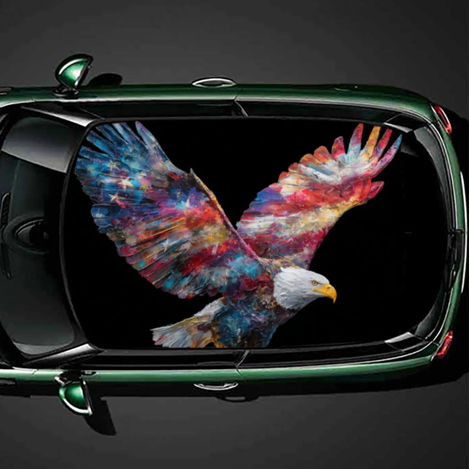 Патриотическая американская космическая наклейка на крышу автомобиля «Орел», ПВХ, самоводонепроницаемая палка, яркие внешние аксессуары для автомобиля, украшение Prot
Патриотическая американская космическая наклейка на крышу автомобиля «Орел», ПВХ, самоводонепроницаемая палка, яркие внешние аксессуары для автомобиля, украшение Prot