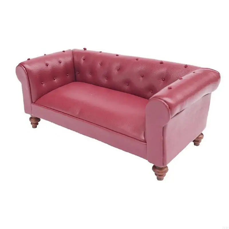 76HF Realistic Furniture Model for Dollhouses Bedroom Leather Sofa Loveseat Couch
76HF Realistic Furniture Model for Dollhouses Bedroom Leather Sofa Loveseat Couch