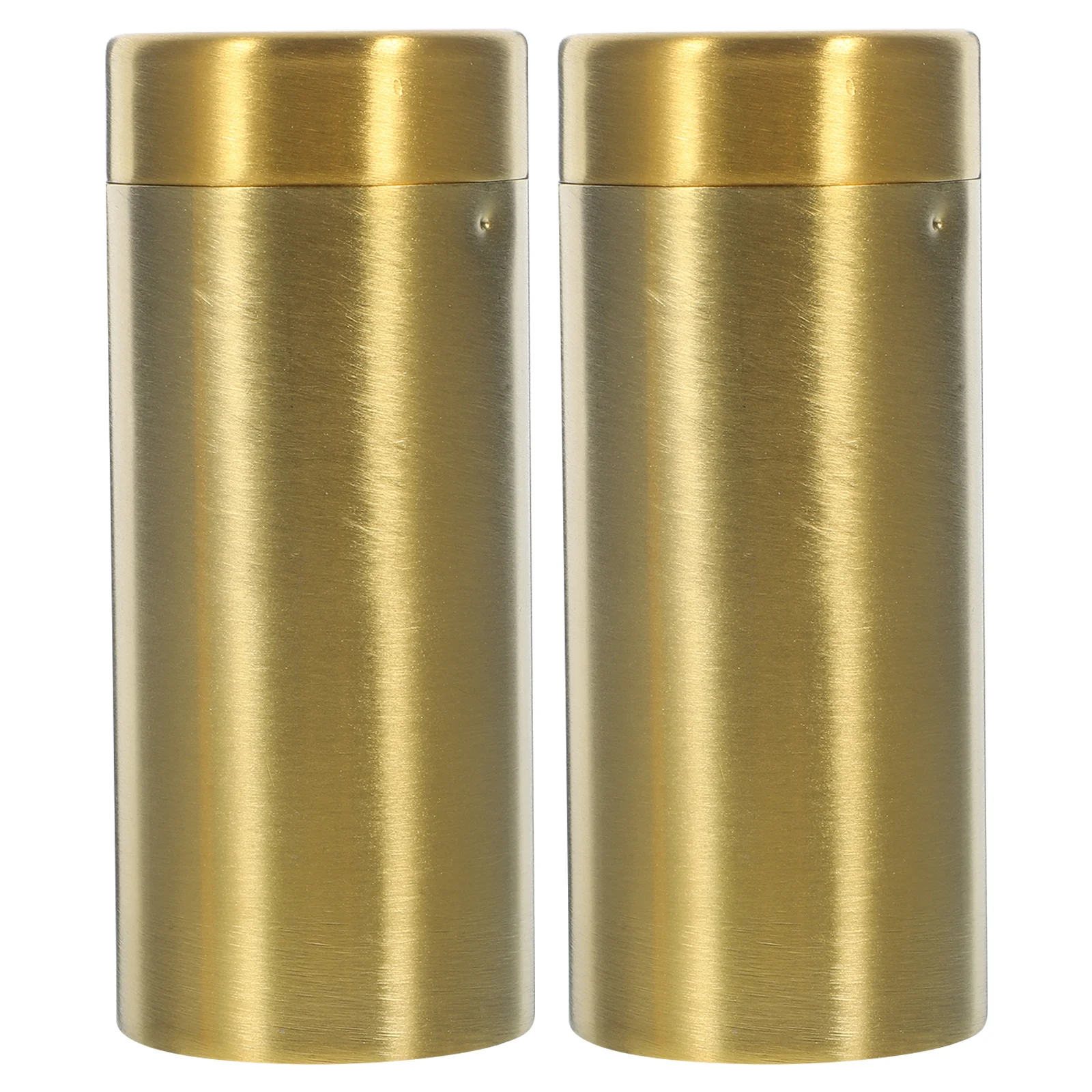 2Pcs Metal Seasoning Shakers Easy Pour Design Long Term Use Kitchen Condiment Jars for Salt Pepper Candy Storage
2Pcs Metal Seasoning Shakers Easy Pour Design Long Term Use Kitchen Condiment Jars for Salt Pepper Candy Storage