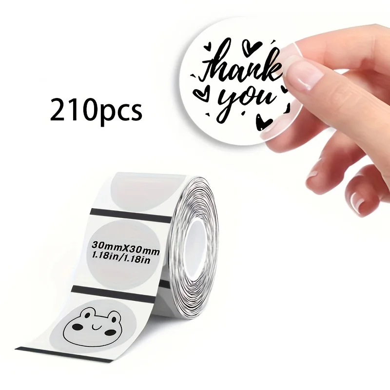 Transparent Thermal Transfer Label Paper, Self-Adhesive Thermal Labels, Compatible with B3S/M200/M210/M110/M3/M120/M108/P50/P80
Transparent Thermal Transfer Label Paper, Self-Adhesive Thermal Labels, Compatible with B3S/M200/M210/M110/M3/M120/M108/P50/P80