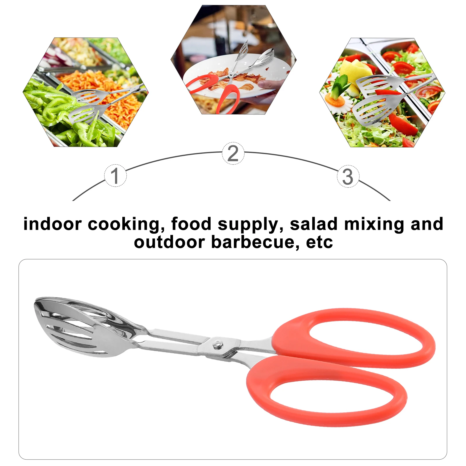 Scissors-type Dish Clip Kitchen Tongs Food BBQ Cooking Buffet Serving Stainless Steel
Scissors-type Dish Clip Kitchen Tongs Food BBQ Cooking Buffet Serving Stainless Steel
