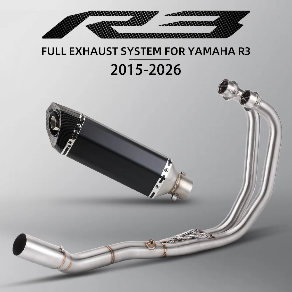 MT25 Exhaust front link tube manifold kit For Yamaha R3 R25 MT03 MT25 2015-2026 motorcycle exhaust system moto accessories
MT25 Exhaust front link tube manifold kit For Yamaha R3 R25 MT03 MT25 2015-2026 motorcycle exhaust system moto accessories