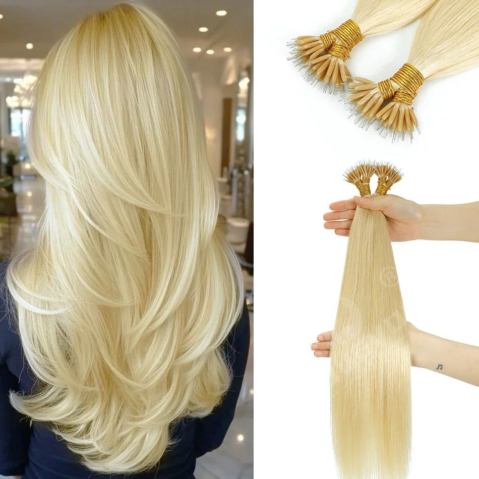 Nano Hair Extensions 14-24 Inch Natural Straight Human Hair Invisible Add Length And Volume for Women
Nano Hair Extensions 14-24 Inch Natural Straight Human Hair Invisible Add Length And Volume for Women