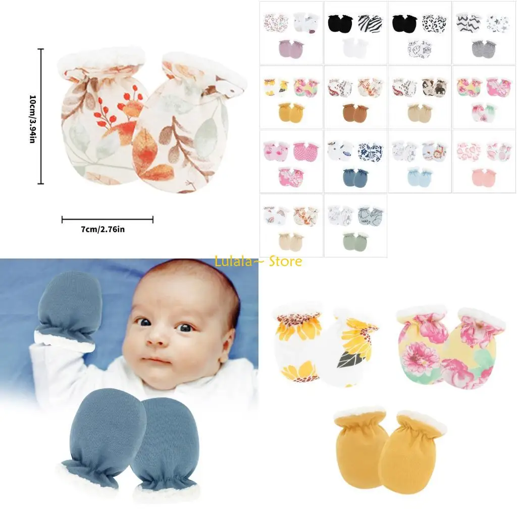 Y4QA 3 пары мягких детских варежек, устойчивых к царапинам, для защиты рук новорожденных младенцев
Y4QA 3 пары мягких детских варежек, устойчивых к царапинам, для защиты рук новорожденных младенцев