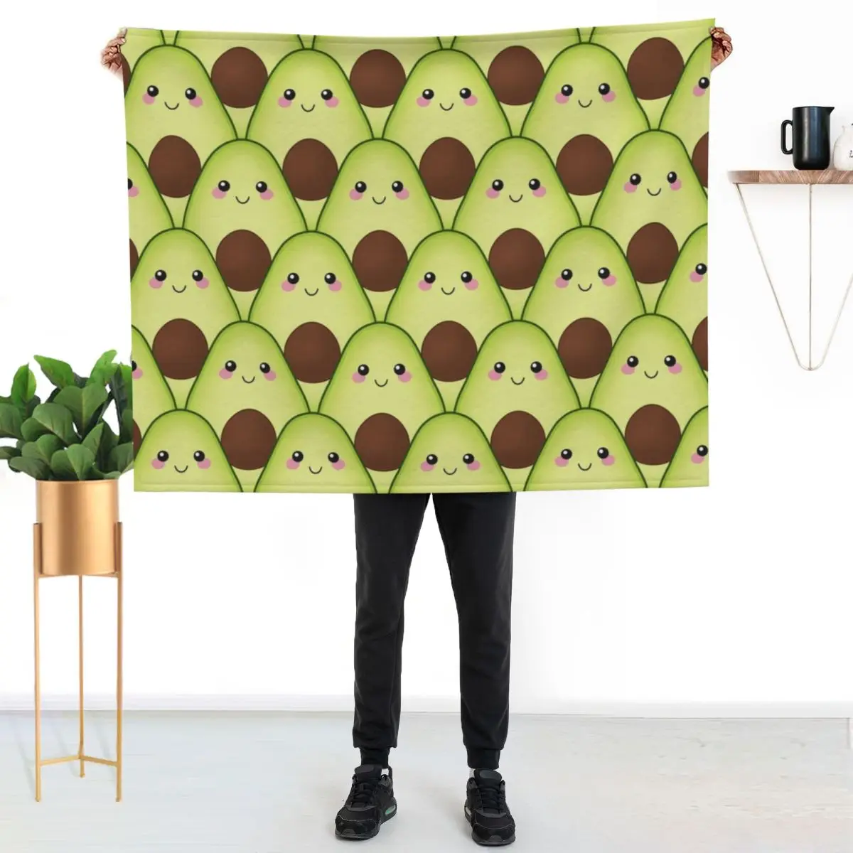 Cute Avocados Tile Throw Blanket Lightweight Warm Blanket for Travel Camping
Cute Avocados Tile Throw Blanket Lightweight Warm Blanket for Travel Camping