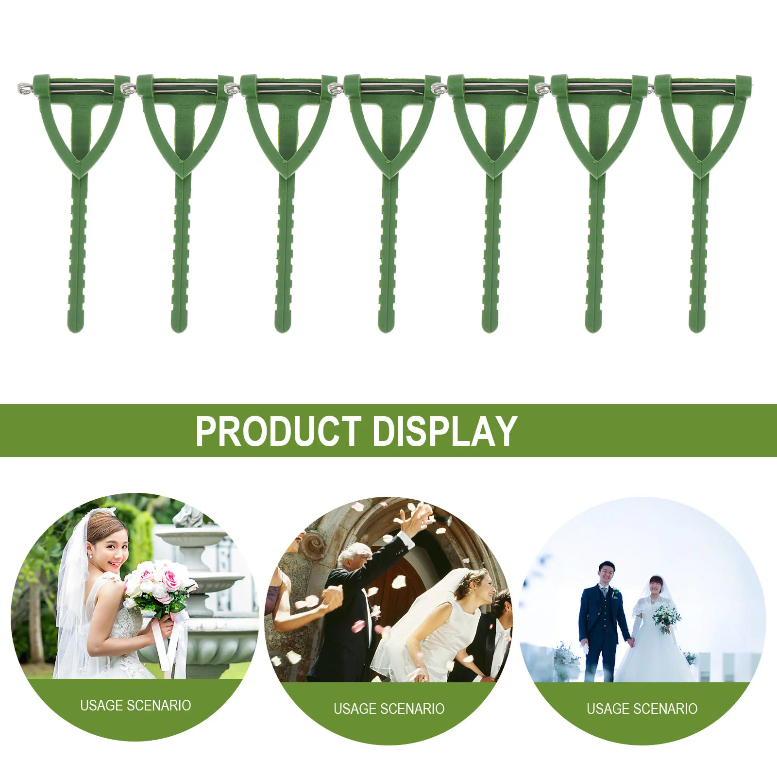 Enamel Pins Corsage Brooch Flowers Holder Bouquet Plastic for DIY Accessories Green Triangle Making Material Bride
Enamel Pins Corsage Brooch Flowers Holder Bouquet Plastic for DIY Accessories Green Triangle Making Material Bride