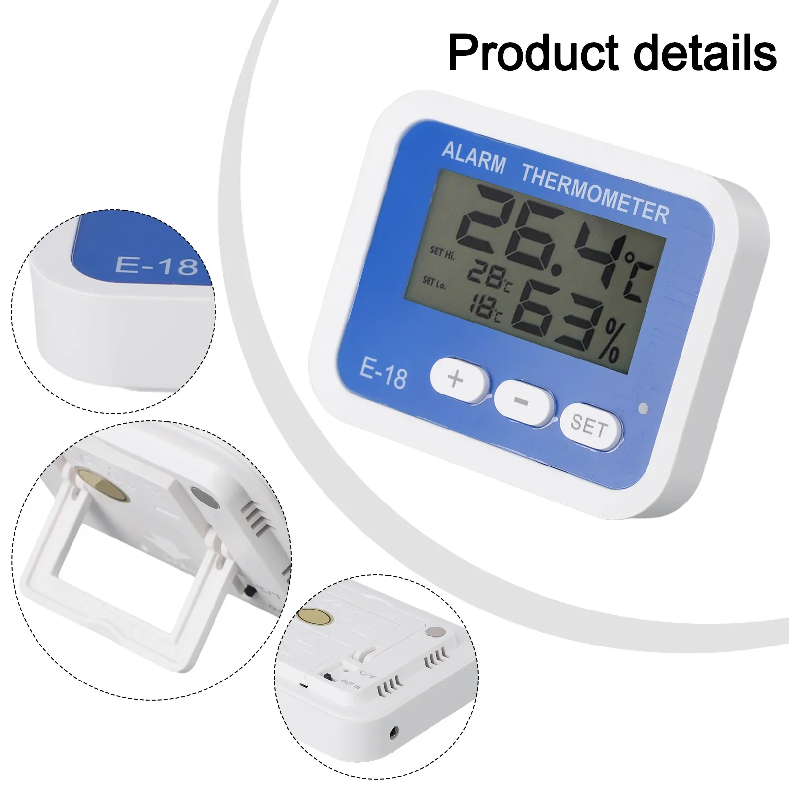 This Digital Alarm Thermometer and Hygrometer Comes With a Probe to Accurately Measure Your Home's Environment Levels
This Digital Alarm Thermometer and Hygrometer Comes With a Probe to Accurately Measure Your Home's Environment Levels