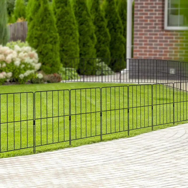 25 Pack Rustproof Decorative Garden Fence Set for Dog Flower bed
25 Pack Rustproof Decorative Garden Fence Set for Dog Flower bed