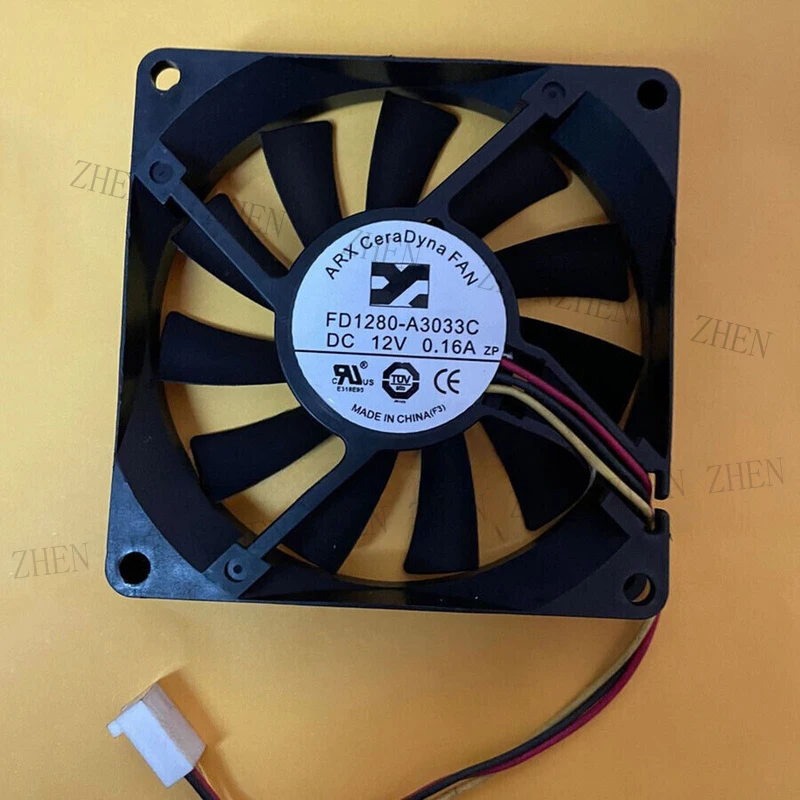 S New for ARX Cera Dyna FAN FD1280-A3033C 12V 0.16A 3-wire power cooling fan#QW
S New for ARX Cera Dyna FAN FD1280-A3033C 12V 0.16A 3-wire power cooling fan#QW
