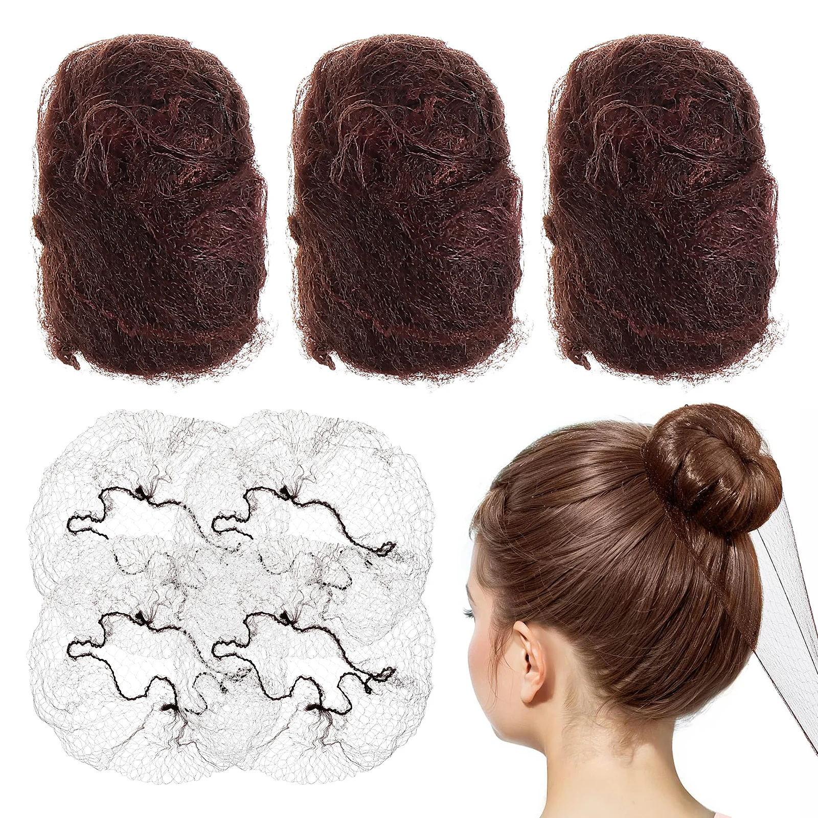 100pcs Hair Nets Lightweight Breathable Elastic Mesh Bun Cover for Nurses Dancers Skaters Use Accessories Hair
100pcs Hair Nets Lightweight Breathable Elastic Mesh Bun Cover for Nurses Dancers Skaters Use Accessories Hair