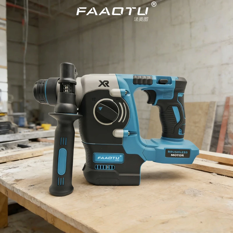 FAAOTU 273 Brushless Rotary Hammer, Identical Function to MT,Suitable for MT 18V batteries NO battery
FAAOTU 273 Brushless Rotary Hammer, Identical Function to MT,Suitable for MT 18V batteries NO battery