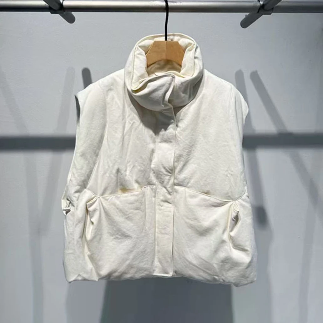 Утепленный пуховый жилет с воротником-стойкой, простой и универсальный, для осени и зимы от Nu Premium Wo...
Утепленный пуховый жилет с воротником-стойкой, простой и универсальный, для осени и зимы от Nu Premium Wo...