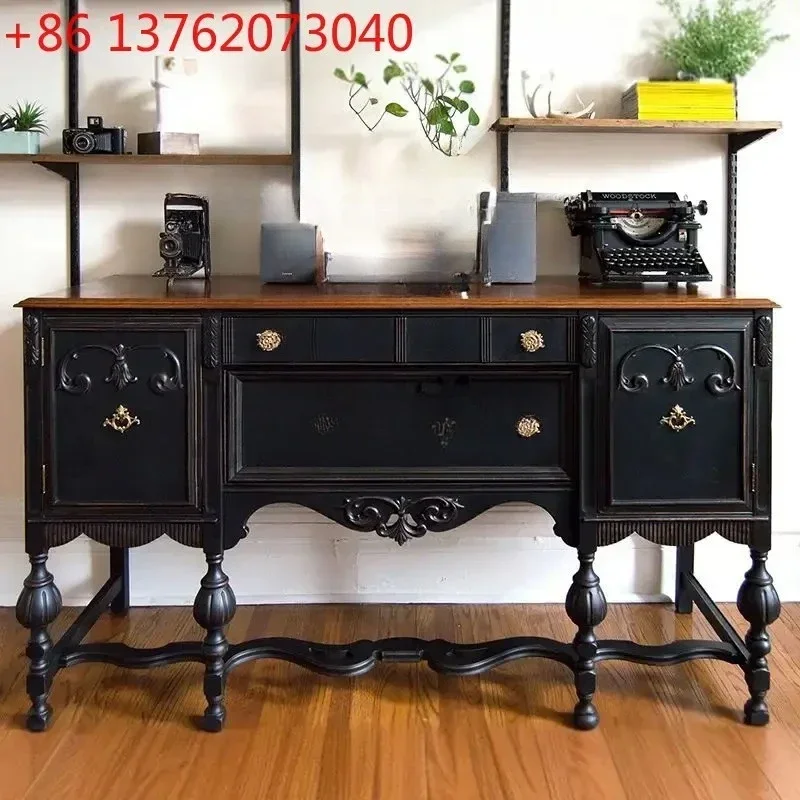 French retro solid wood entrance foyer American country living room wall decorative cabinet/medieval wall cabinet6220
French retro solid wood entrance foyer American country living room wall decorative cabinet/medieval wall cabinet6220