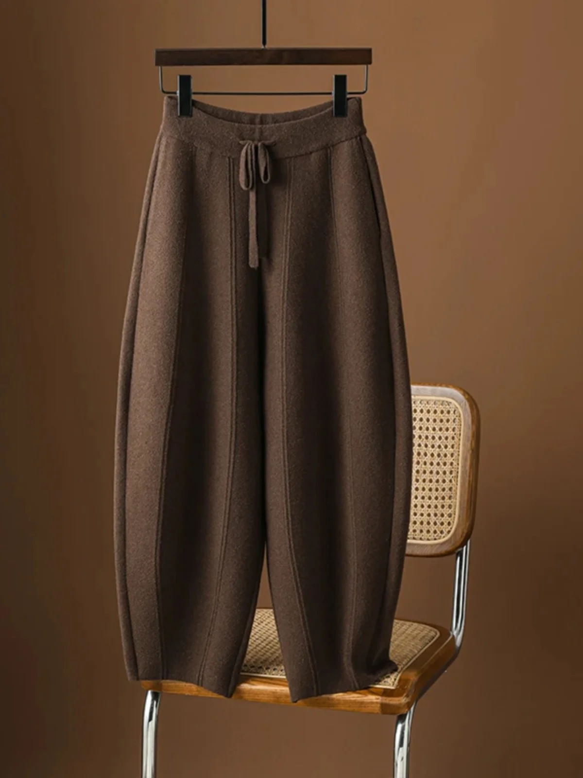 High Waist Wide Leg Pants Thickened Double-sided Fleece Scythe Pants Spring New Style Loose Casual Trousers for Women
High Waist Wide Leg Pants Thickened Double-sided Fleece Scythe Pants Spring New Style Loose Casual Trousers for Women